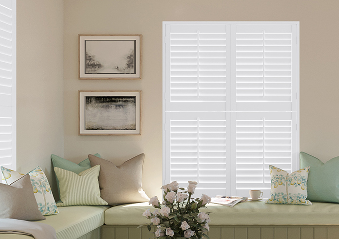 Kensington, Atlantic White - Tier on Tier Plantation Shutter - Image 6